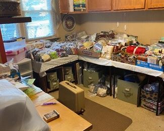 HUGE Collection of Fabric for Quilting and Projects!