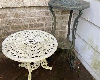 Cast Iron Tables