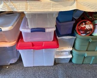 Storage Bins, Tins