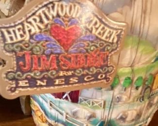 Label "Jim Shore Heartwood Creek" by Enesco