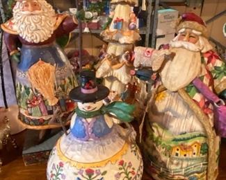 Jim Shore Heartwood Creek Snowmen and Santas