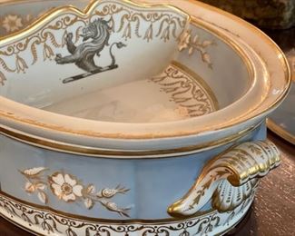 Chamberlain Worcester Warming Dish. Photo 3 of 5.