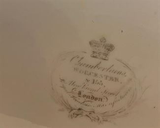 Chamberlain Worcester Warming Dish. Photo 5 of 5.