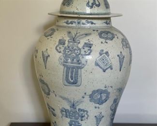 Antique Ginger Jars - 2 Available. Each Measures 22" H x 12" W. Photo 2 of 4.