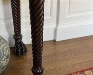 Melrose House Reproduction Sideboard with Barley Twist Legs and Ball & Claw Feet . Measures 96" W x 25" W x 36" H. Photo 1 of 2.