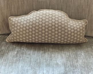 Al Vivo Settee Upholstered in Scalamandre "Strie Velvet" with Theodore Merwitz French Hand-Woven Fringe. Measures 54" W x 30" D. Photo 3 of 3.