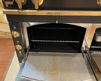 La Cornue Chateau 120 Range. Gas. 5 Burners. Measures 48" W x 31" D (27.5" from oven to wall when installed). Photo 4 of 10.