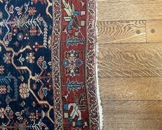 Antique Persian rug, Bidjer. Circa 1900-1910. Measures 5' 9" x 10' 5". Photo 4 of 4.