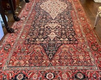Antique Persian rug, Malayar. Circa 1900-1910. Measures 6' x 17'. Photo 1 of 5.