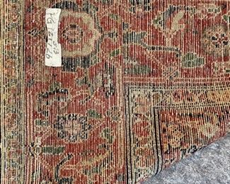 Antique Persian rug, Malayar. Circa 1900-1910. Measures 6' x 17.' Photo 2 of 5.