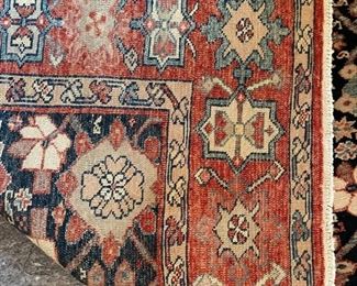 Vintage Persian Rug, Veramin. Measures 5'10" x 13' 3." Photo 3 of 3.