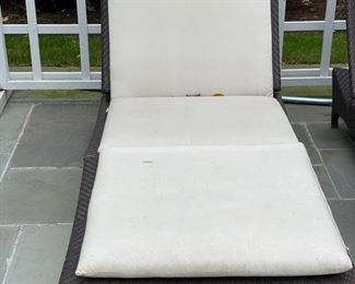 Janus et Cie / Dedon Marrakesh Recliner with Cushion - 4 available. Photo 2 of 2.