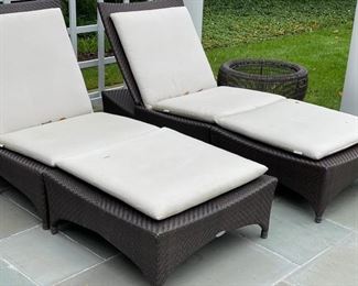 Janus et Cie / Dedon Marrakesh Recliner with Cushion - 4 available. Photo 1 of 2.