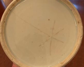 Asian Flow Blue Tea Pot. Measures 7"H. Photo 4 of 4.