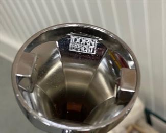 Set of three Dornbracht towel bars. Two 18.5" W and one 24" W racks.