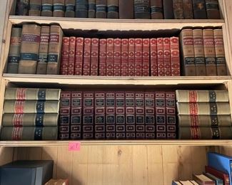 Sample of Antique law books.