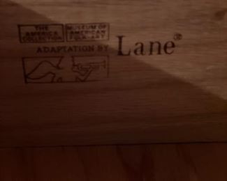 Vintage Lane Bunny Hutch 4-Drawer Bureau. Measures 36" W x 19.5" D x 34" H. Photo 2 of 2.