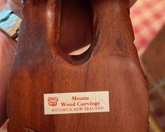 Moana Wood Carving. Photo 2 of 2.