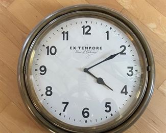 ExTempore Wall Clock.