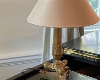 Brass Task Lamp.