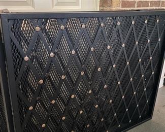 Custom Fireplace Screens.