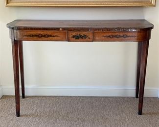Antique Console. Measures 48" W x 19.5" D x 31" H. Photo 1 of 4.