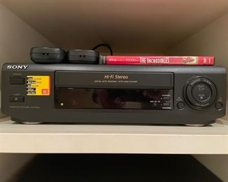 Sony DVD player.
