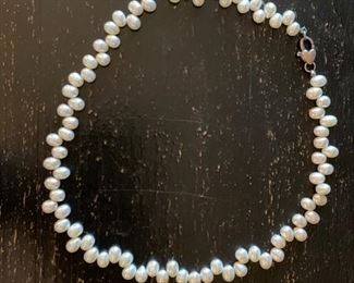Fresh Water Pearl Necklace.