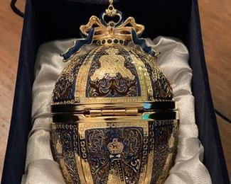 Faberge Egg Ornament.