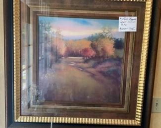 Marla Baggetta pastel Landscape painting.      $1,200