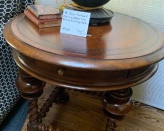 John Richards barley twist lamp table.    $400