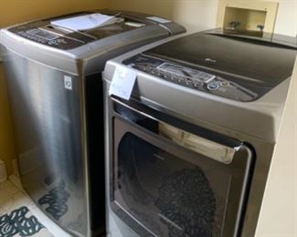 LG Washer & Dryer Set.  $1,200