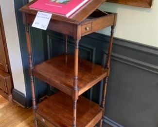 Antique Regency Writing Stand.  $750