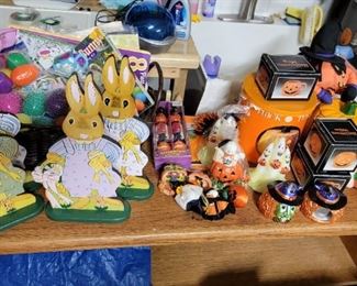 Wood Easter cutouts and Easter supplies 