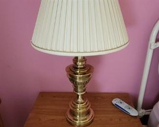 Stiffel brass lamp pair