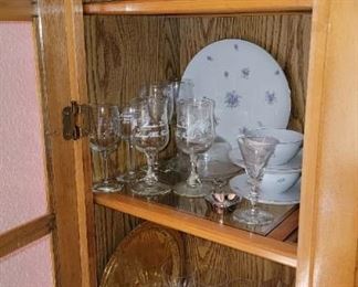 Crystal stemware 