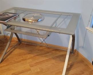 Glass Desk Beautiful 