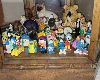 Smufs , Disney and other figurines