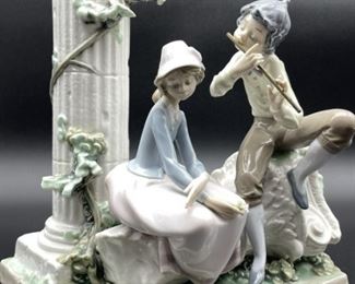 LLADRO "LOVERS SERENDAE " #5382 FIGURINE 12"