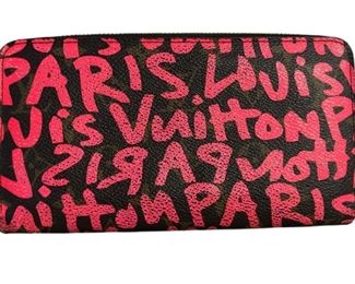 LOUIS VUITTON LTD. ED. SPROUSE GRAFFITI WALLET