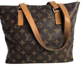 LOUIS VUITTON CABAS PIANO MONOGRAM CANVAS BAG
