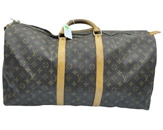 VTG LOUIS VUITTON MONOGRAM CANVAS KEEPALL BAG