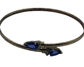 DELICATE 14K GOLD, DIAMOND, AND GEMSTONE BRACELET