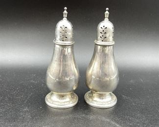 "PRELUDE" INTERNATIONAL STERLING SALT & PEPPER