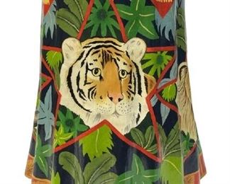 VINTAGE STRATA GROUP JUNGLE SPREE SIDE TABLE