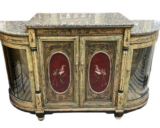 VTG THEODORE ALEXANDER STYLE CONSOLE BUFFET 60"