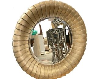 RASCHELLA COLLECTION ROUND WALL MIRROR 52"