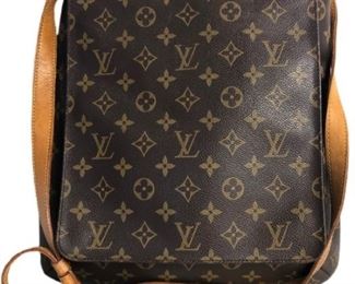 VTG LOUIS VUITTON MONOGRAM CANVAS MUSETTE BAG