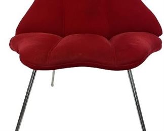 VINTAGE MID MOD MARILN MONROE LIPS CHAIR 28"