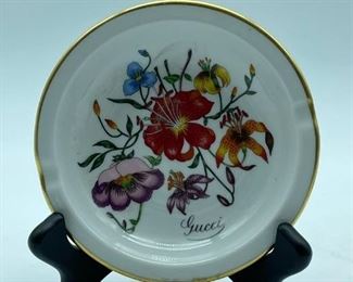 VINTAGE GUCCI RICHARD GINORI TRINKET TRAY 5"